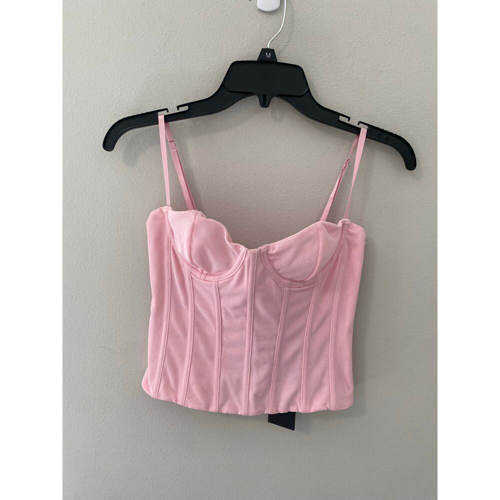 New Whitefox Boutique Been Waiting Bustier, Baby Pink Size Small